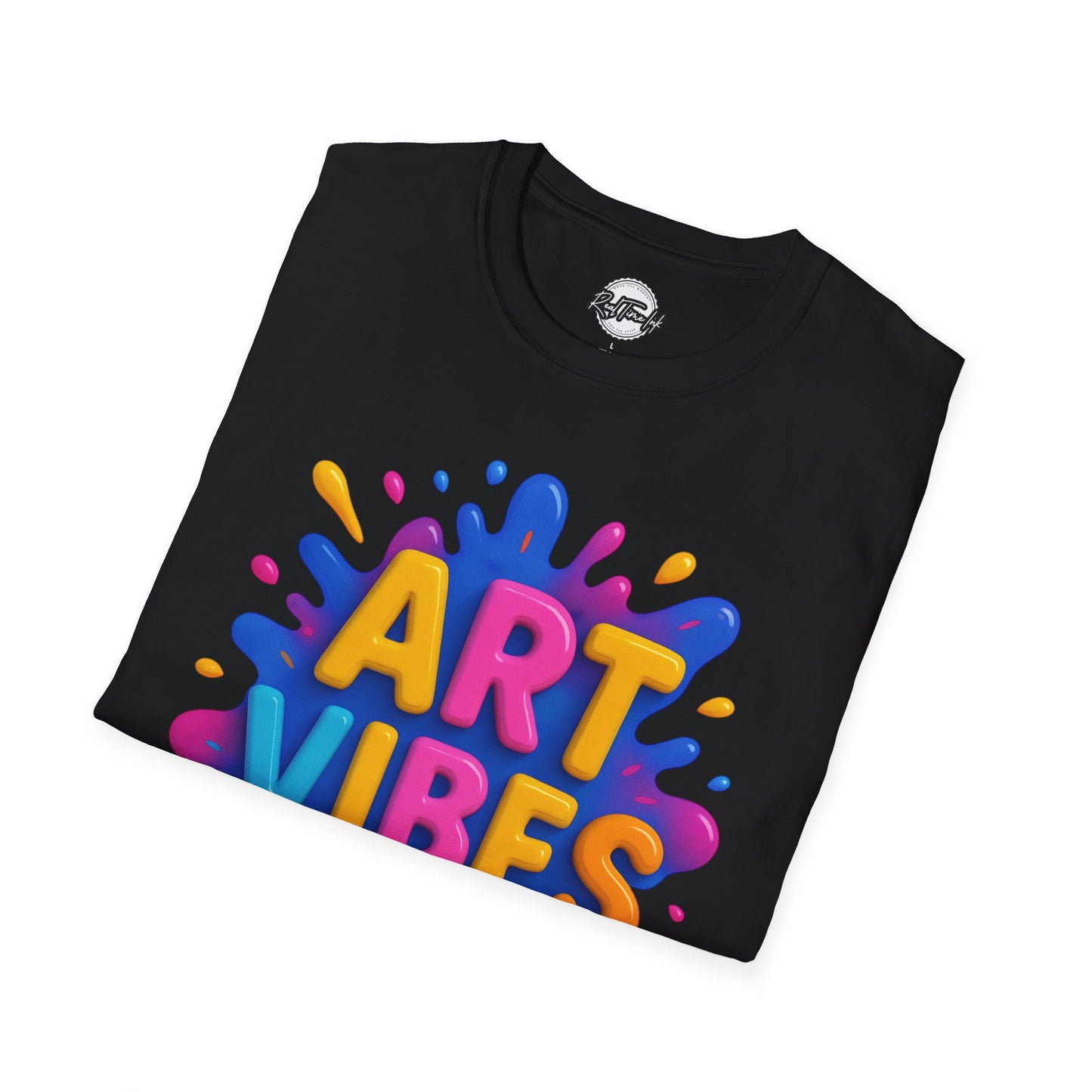 Colorful Art Vibes Unisex T-Shirt, Artistic Tee, Trendy Graphic Shirt, Creative Apparel, Gift for Artists, Summer Fashion