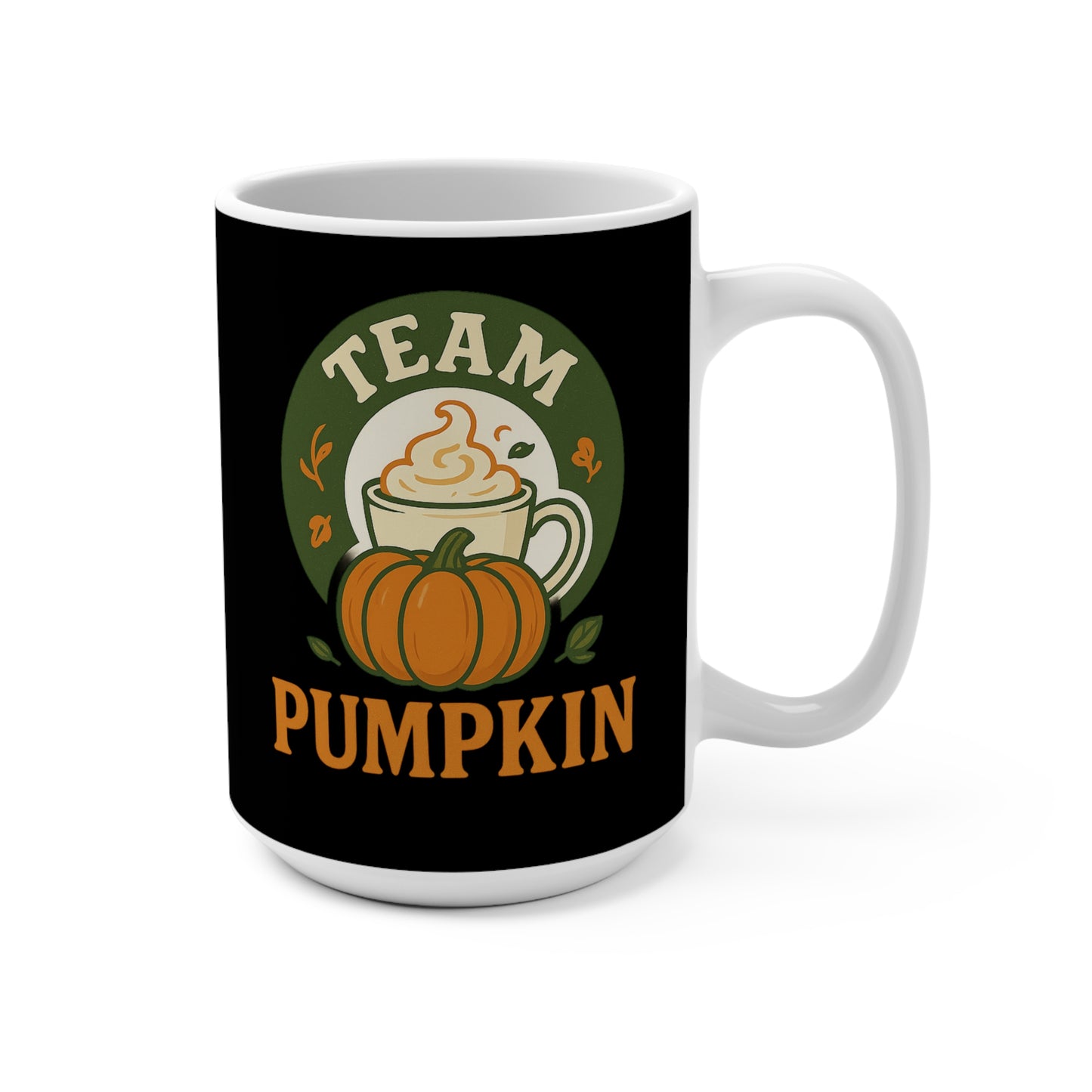 Mug 15oz - Team Pumpkin Halloween Coffee Mug