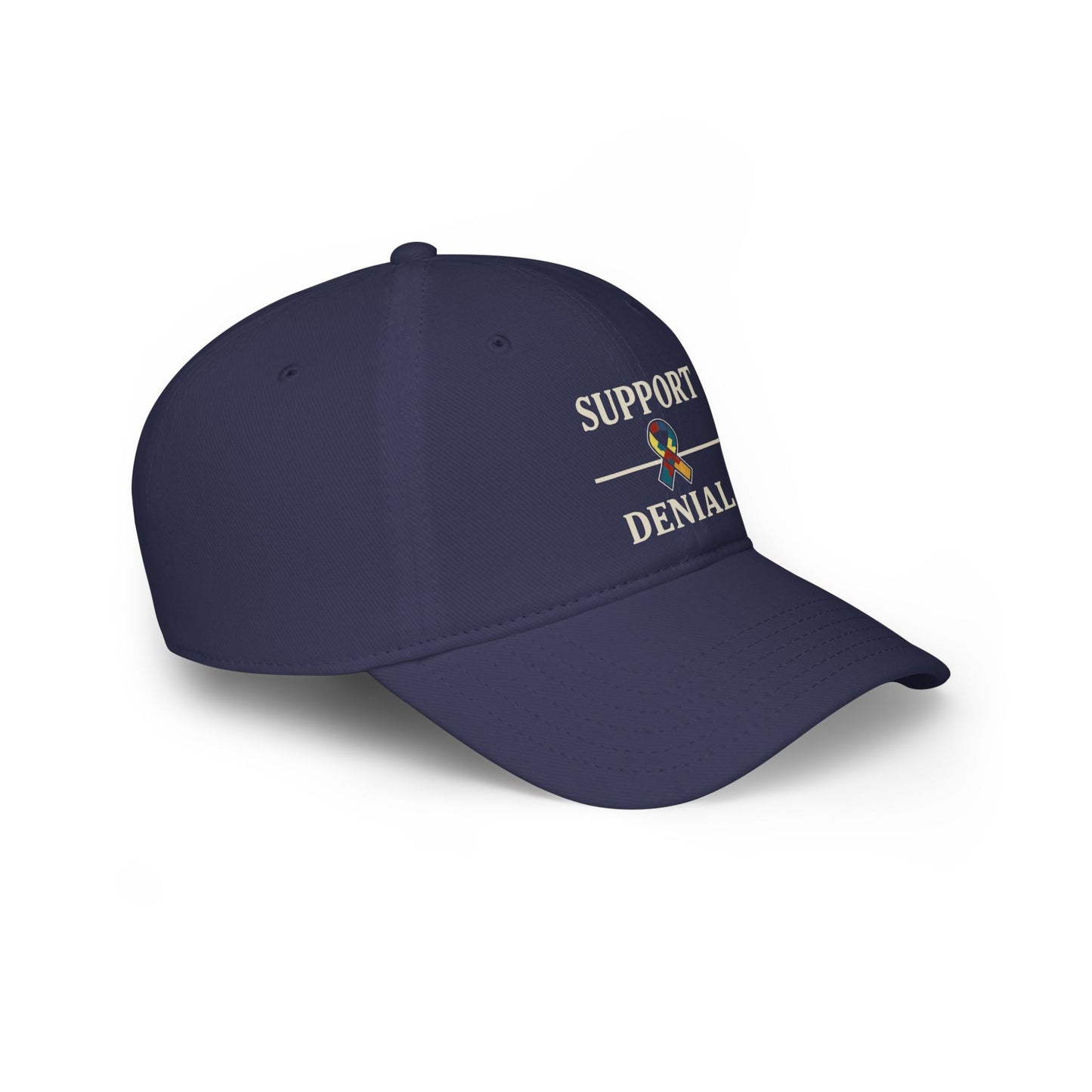 Baseball Cap Support Over Denial Autism Awareness