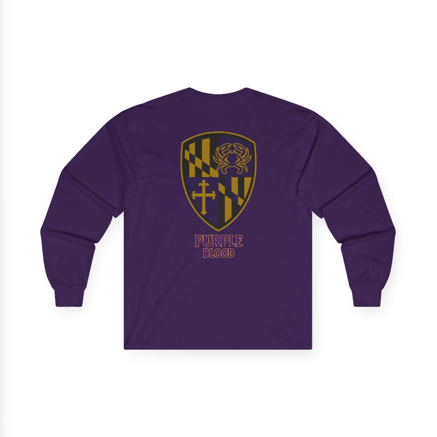 Purple Blood Long Sleeve Tee