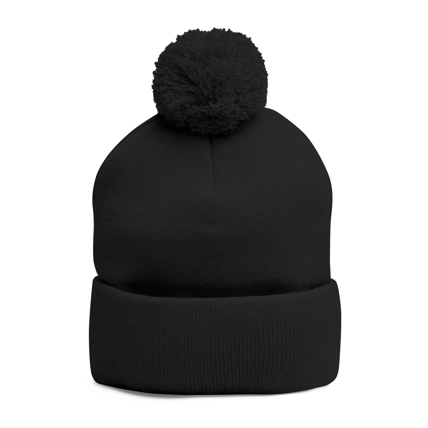 Knit Cap - Purple Blood Embroidery