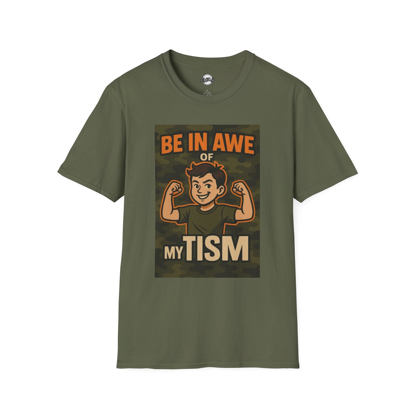 Be in Awe of My TISM Unisex Softstyle T-Shirt - Inspirational Graphic Tee for Kids and Adults