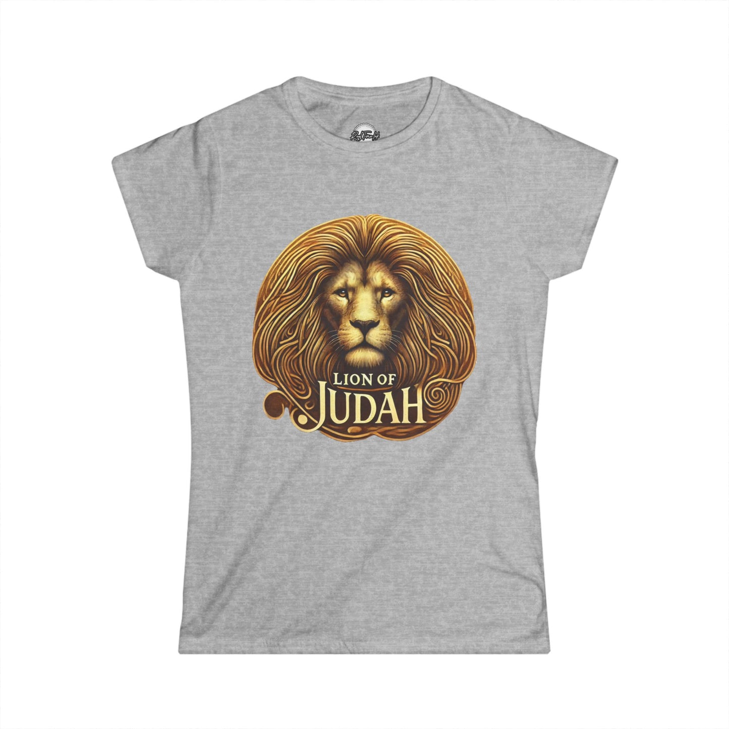 Lion of Judah Women's Softstyle Tee - Faith-Inspired Graphic T-Shirt
