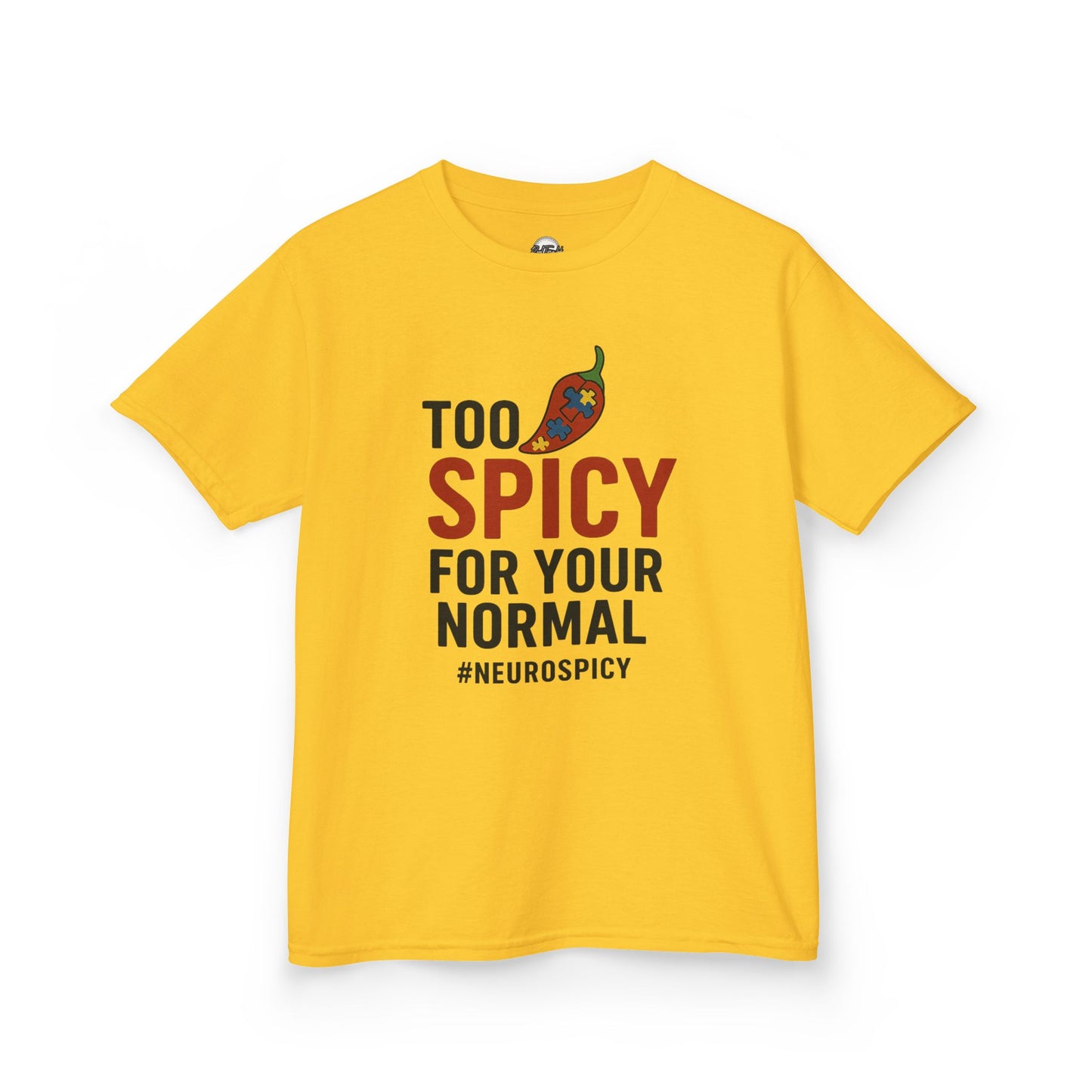 Kids 'Too Spicy For Your Normal' Heavy Cotton Tee