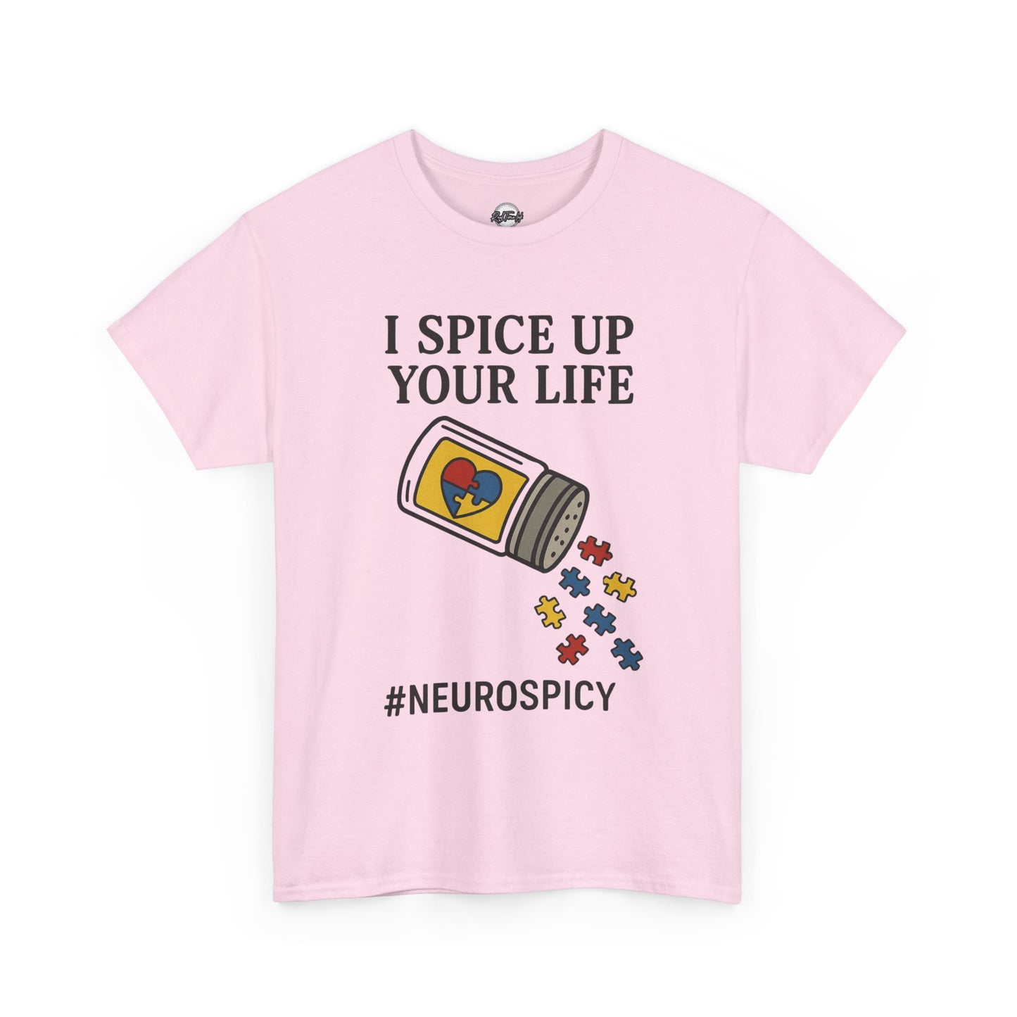 Neurospicy Spice Up Your Life Unisex Heavy Cotton Tee