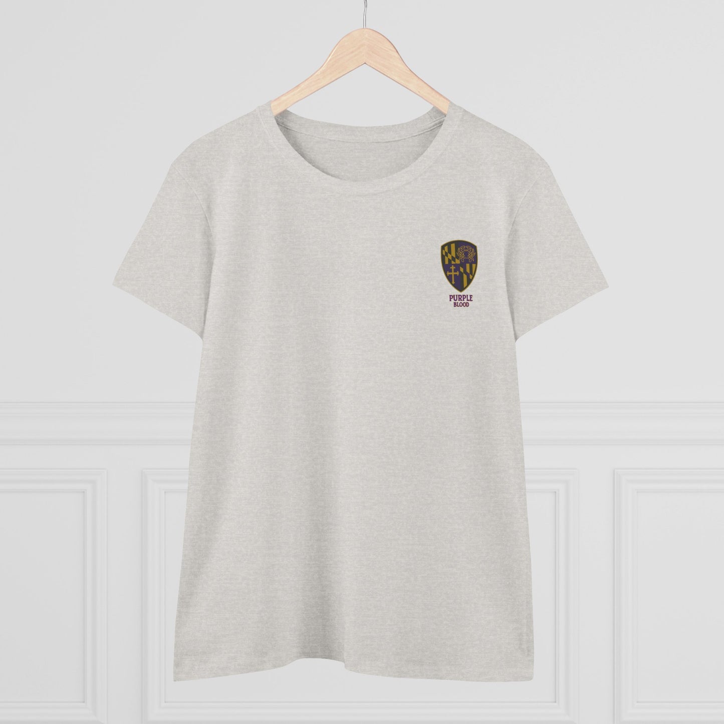Women's Tee - Purple Blood Design