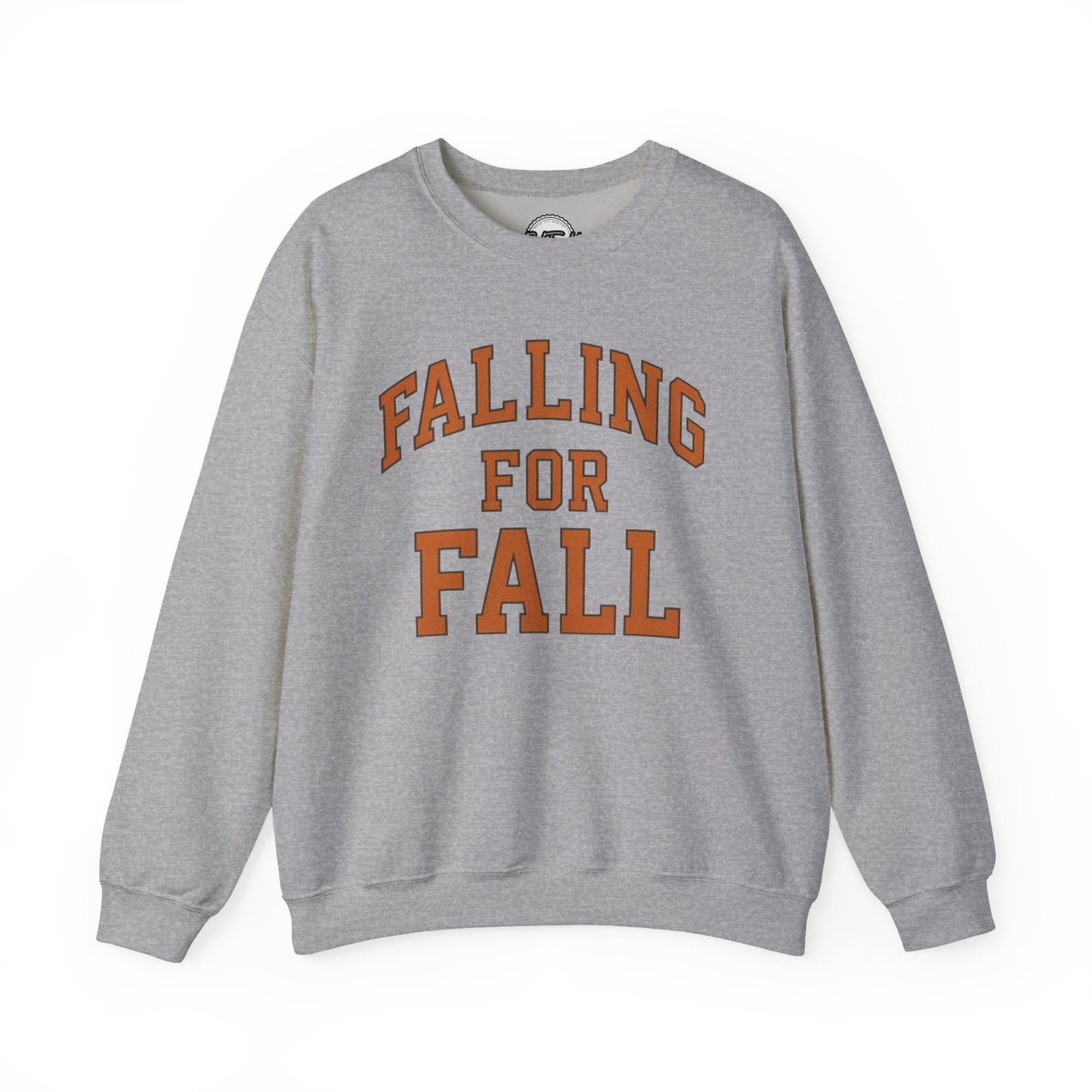 Falling for Fall Sweatshirt | Cozy Unisex Crewneck for Autumn, Seasonal Fashion, Fall Chill, Thanksgiving, Gifts