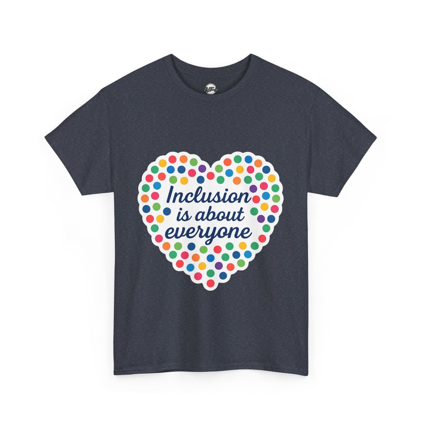 Inclusion is About Everyone Unisex Heavy Cotton Tee - Celebrate Diversity