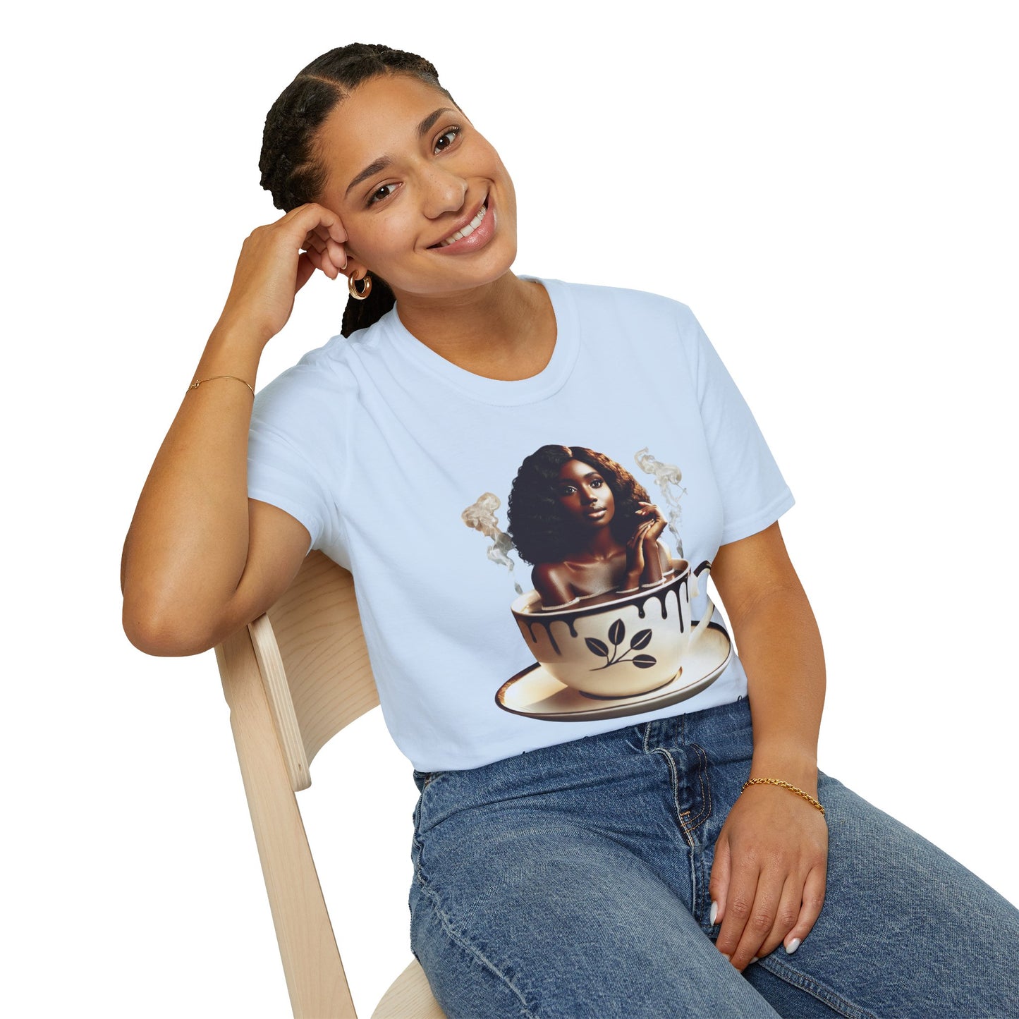 Women's Tee - Mocha Latte Mondays Stylish Coffee Lover Shirt