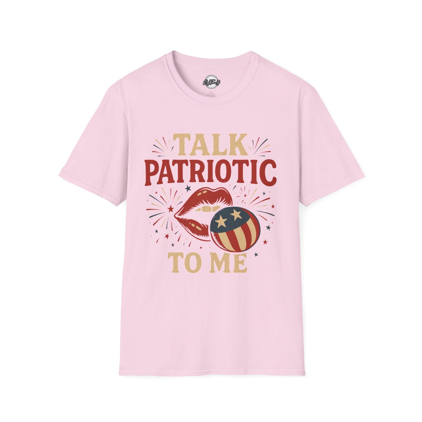 Patriotic Unisex T-Shirt – Talk Patriotic to Me, 4th of July Tee, Independence Day Shirt, Summer BBQ Outfit, Casual Tee