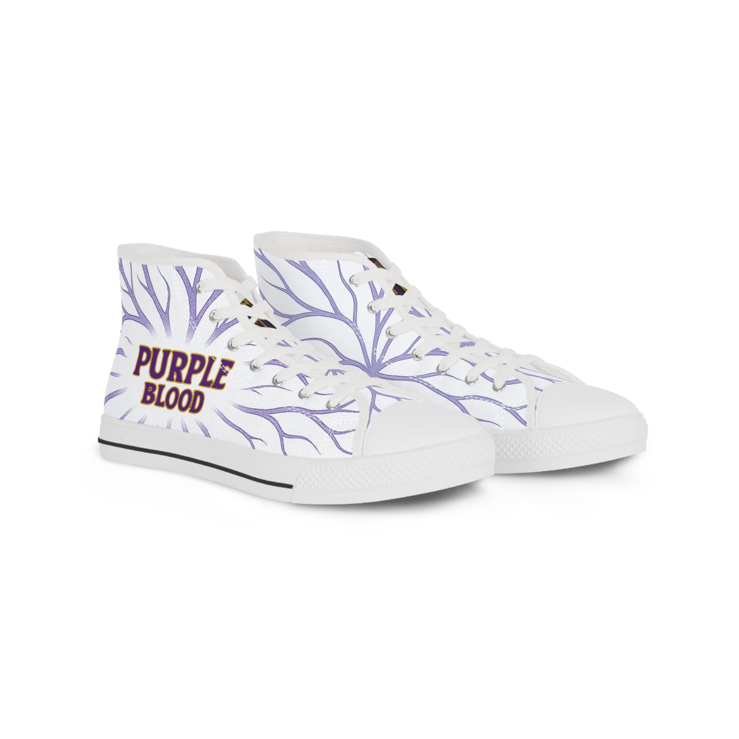 Sneakers Purple Blood Men's High Top