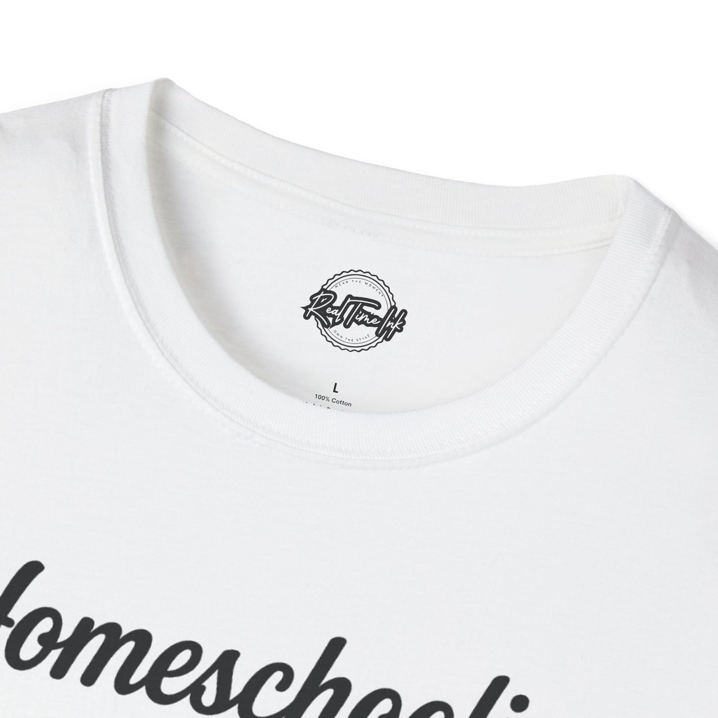 Homeschooling Humor Unisex T-Shirt, Gift for Teachers, Funny Parent Shirt, Support for Educators, Love for Learning