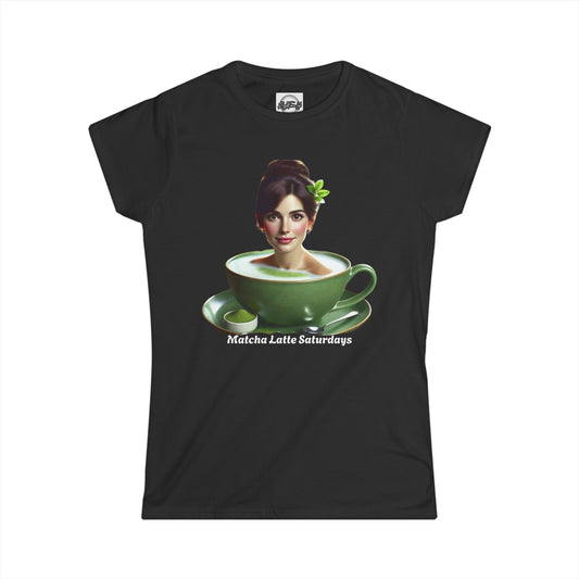 Women's Tee - Matcha Latte Saturdays