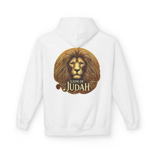 Lion of Judah Unisex Midweight Softstyle Fleece Hoodie - Bold and Inspirational