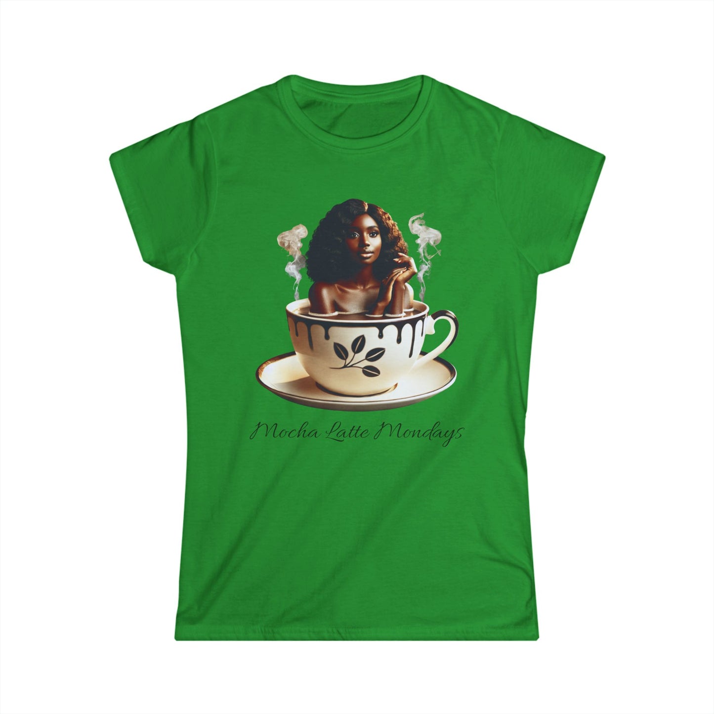Women's Tee - Mocha Latte Mondays Stylish Coffee Lover Shirt