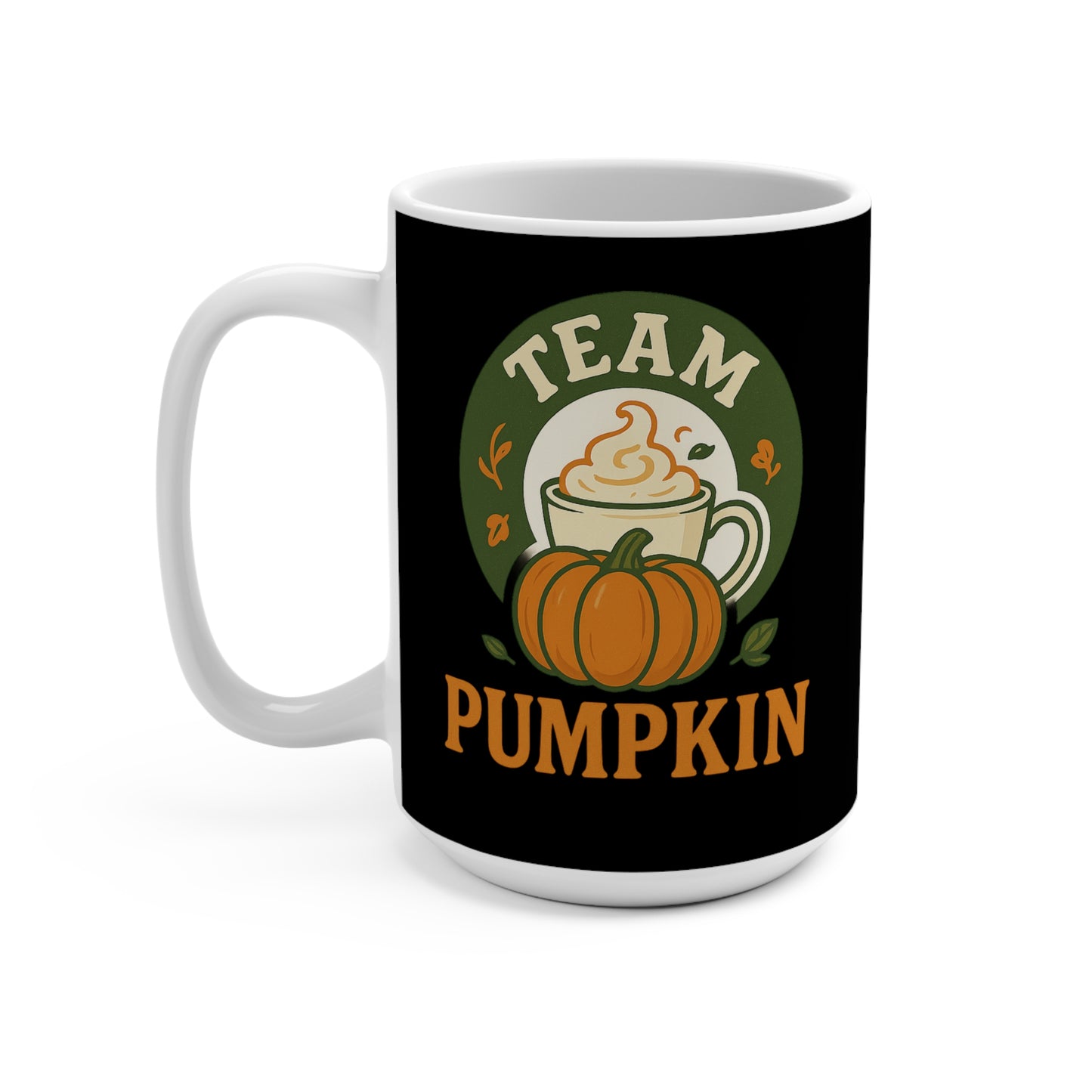 Mug 15oz - Team Pumpkin Halloween Coffee Mug