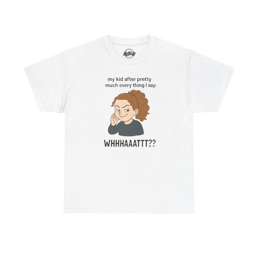 Funny Parenting Quote Tee, Unisex Cotton T-Shirt, Gift for Moms, Mom Life Apparel, Humor Shirt for Parents