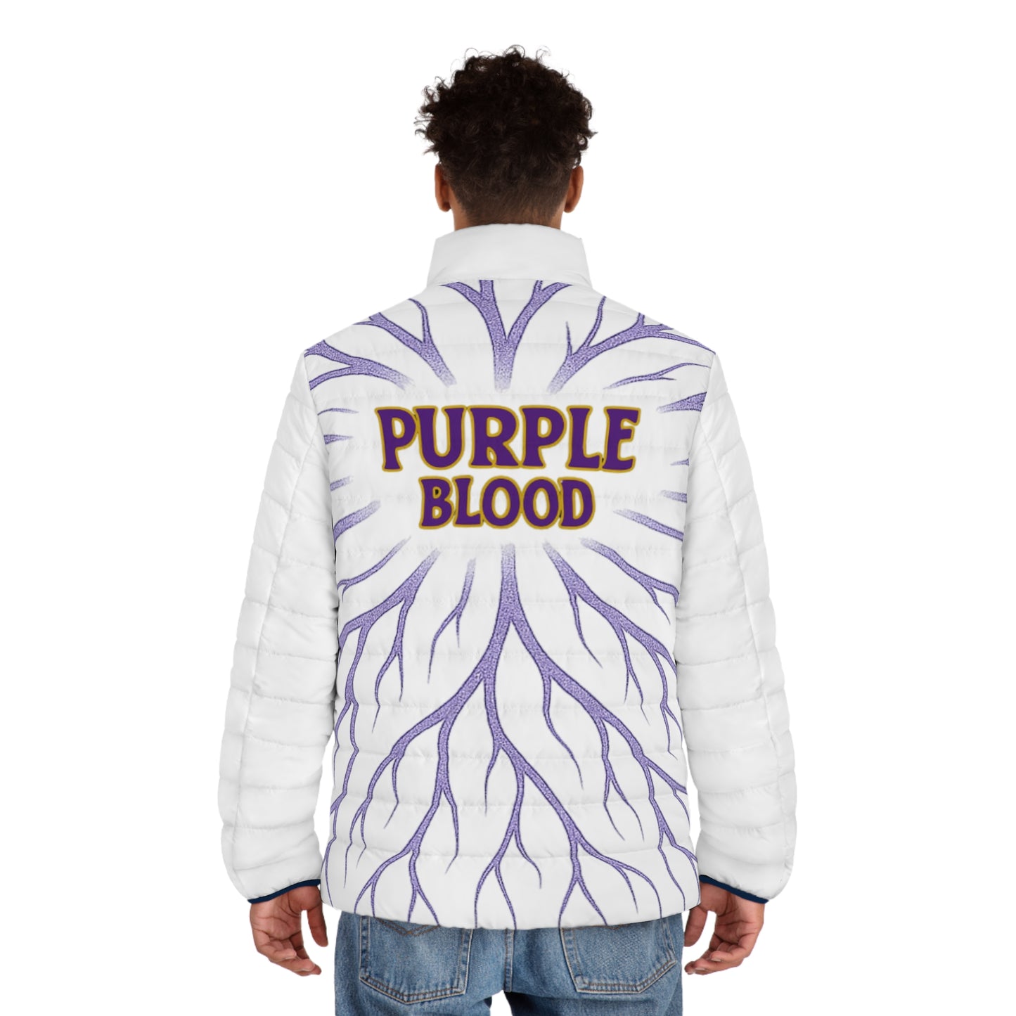Men's Jacket - Purple Blood Design