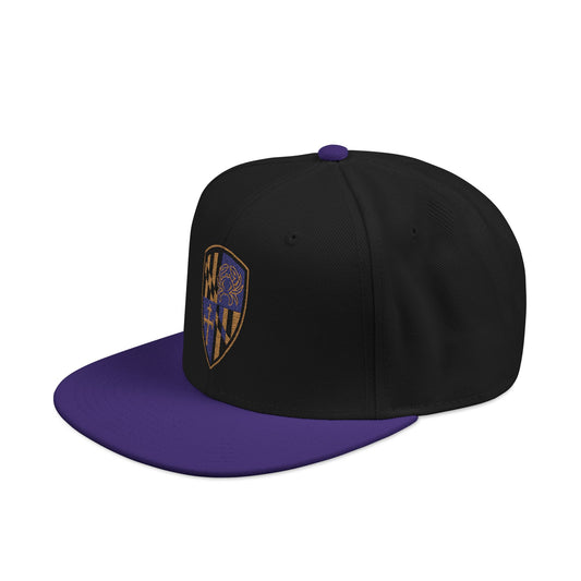 Snapback Cap Purple Blood Embroidery Hat