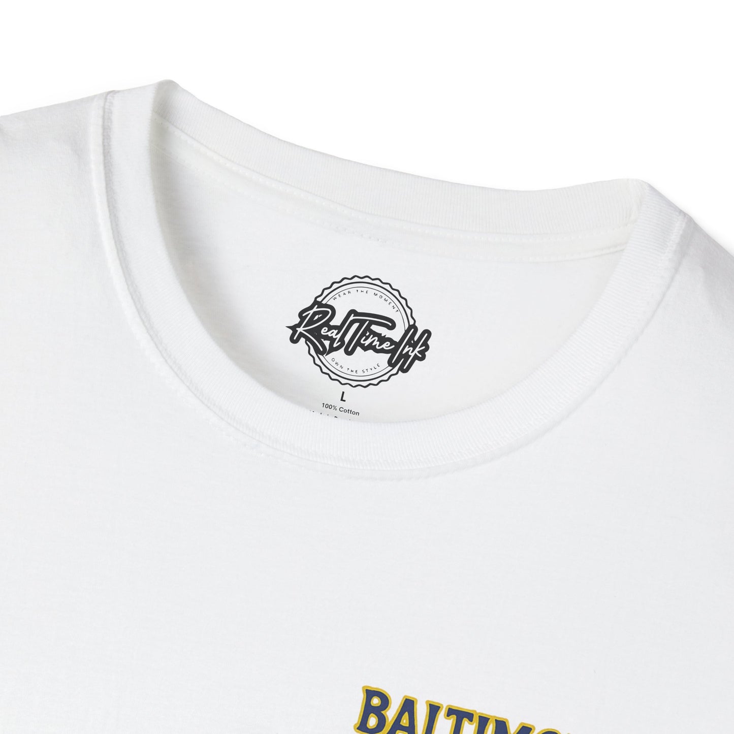 Baltimore Blood Unisex Softstyle T-Shirt, Casual Attire, Streetwear, Gift for Baltimore Fans, Sporty Style, Everyday Essential
