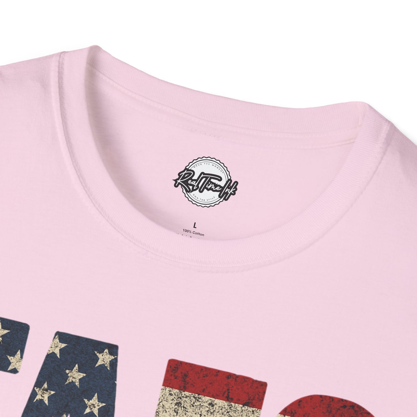 Patriotic FAFO Unisex Softstyle T-Shirt | USA Graphic Tee | Casual Wear, Gift for Holidays, Independence Day