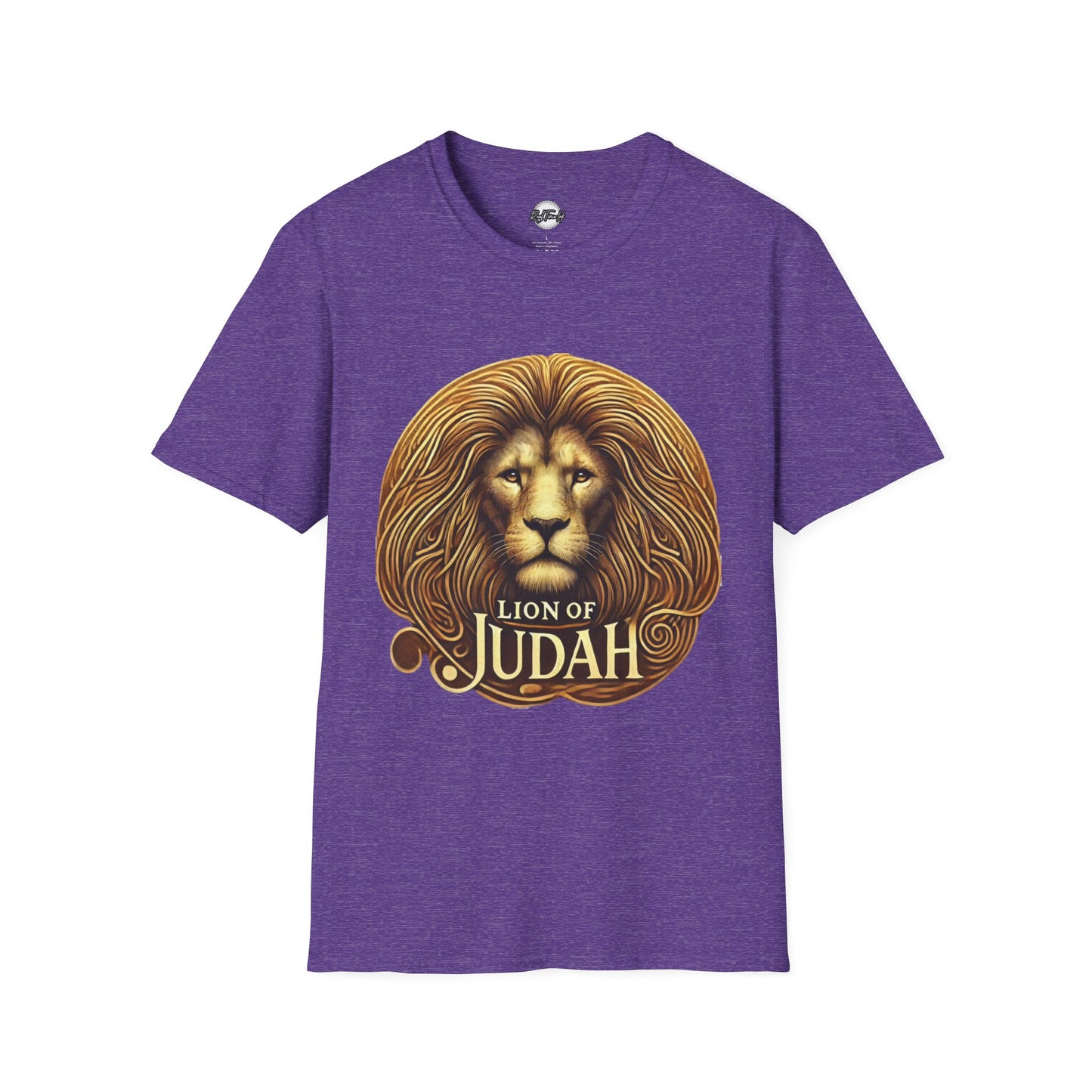 Lion of Judah Unisex Softstyle T-Shirt - Spiritual and Inspirational Apparel
