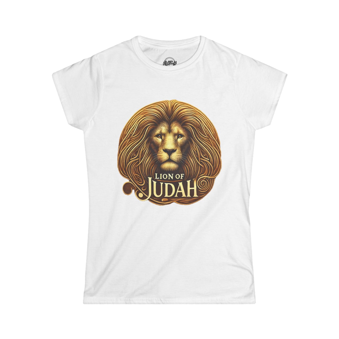 Lion of Judah Women's Softstyle Tee - Faith-Inspired Graphic T-Shirt