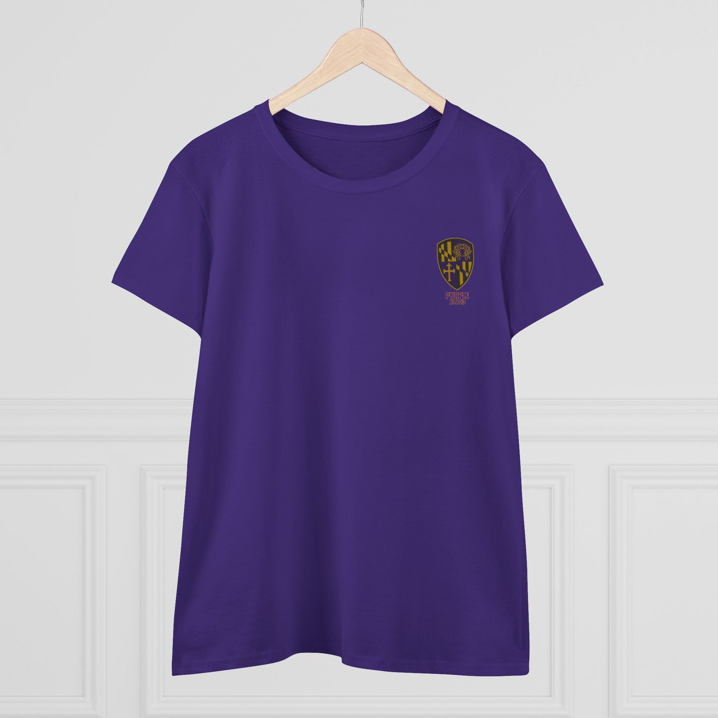 Women's Tee - Purple Blood Design