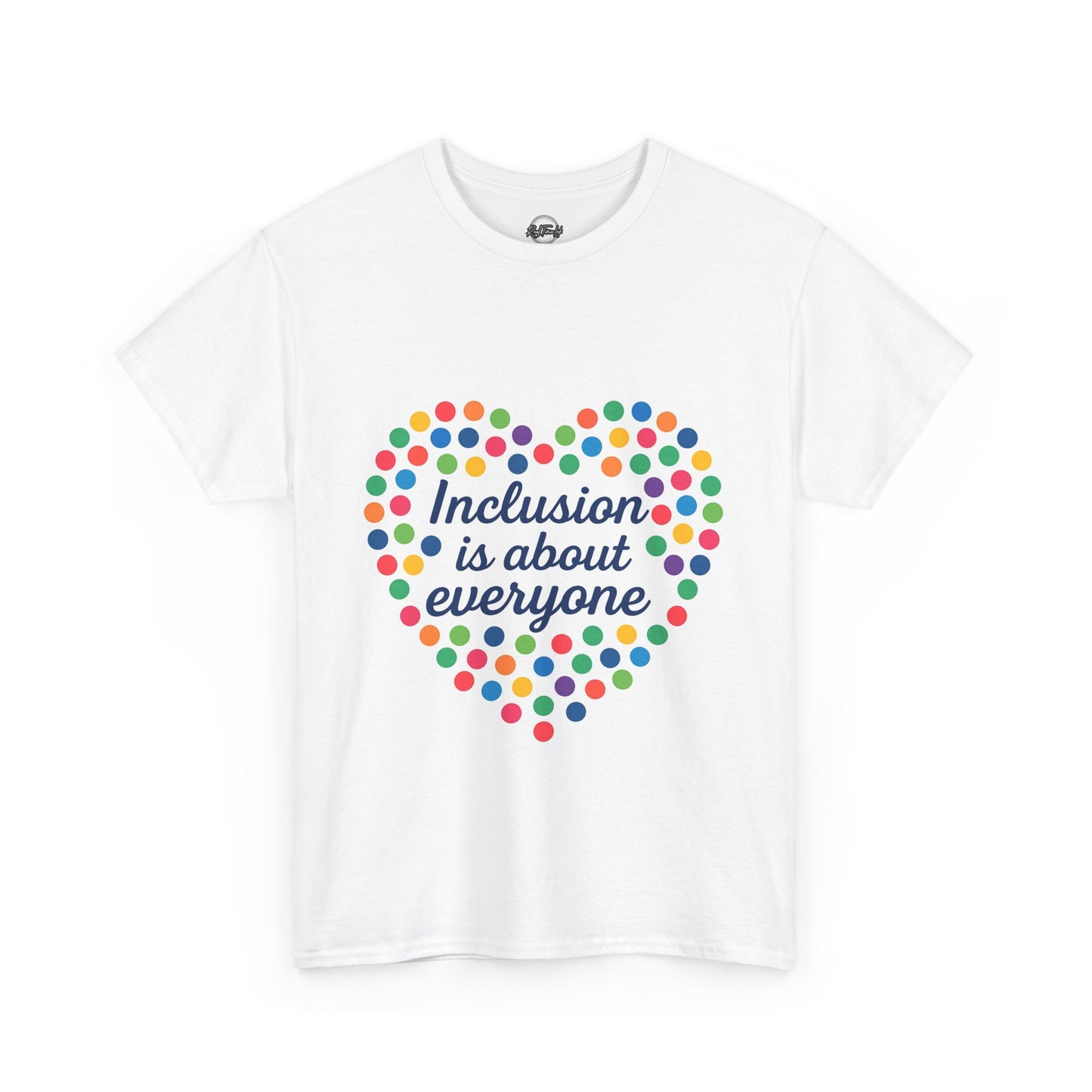 Inclusion is About Everyone Unisex Heavy Cotton Tee - Celebrate Diversity