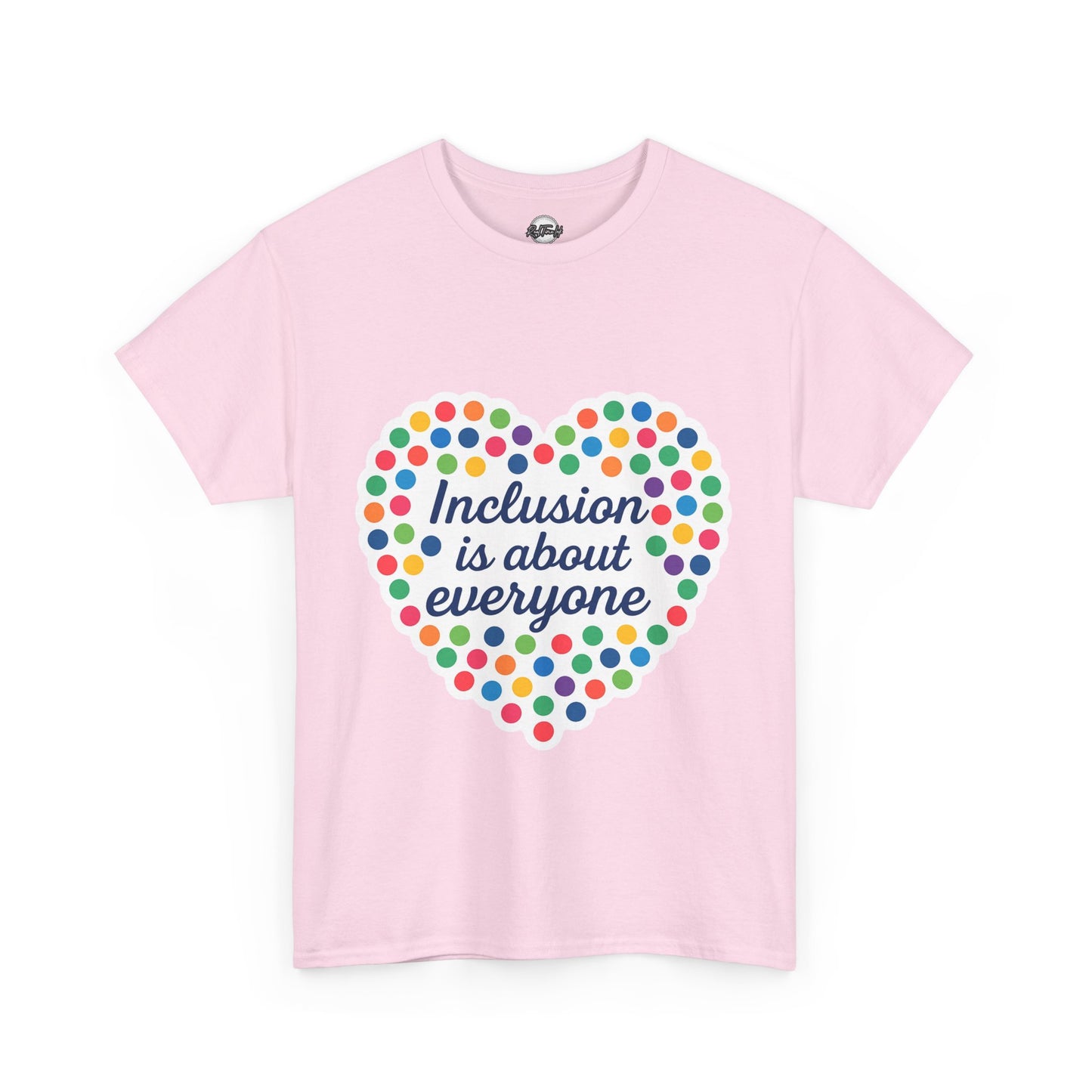 Inclusion is About Everyone Unisex Heavy Cotton Tee - Celebrate Diversity