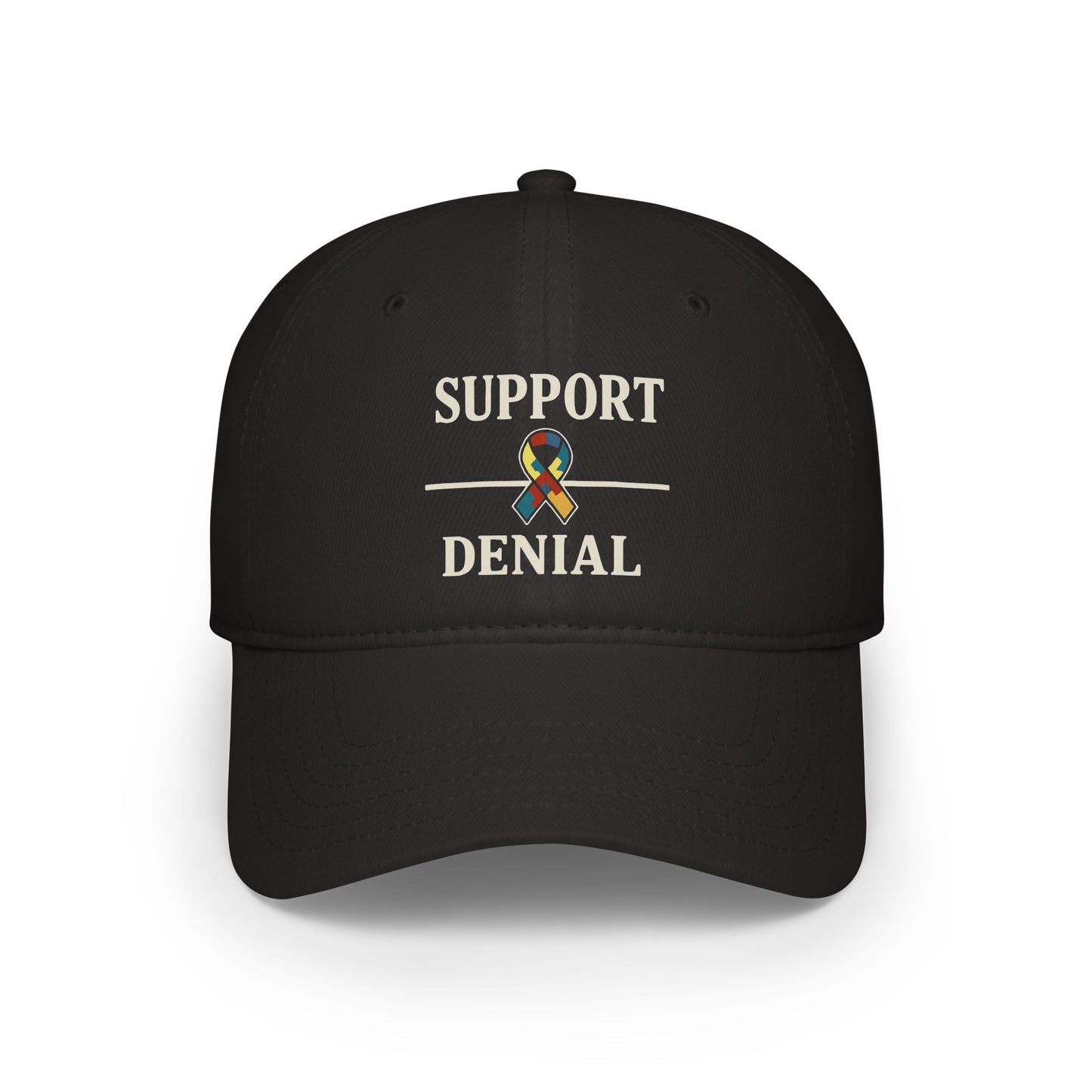 Baseball Cap Support Over Denial Autism Awareness