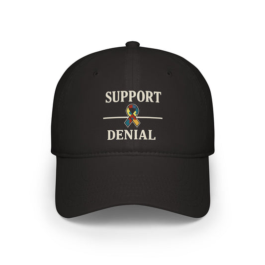 Baseball Cap Support Over Denial Autism Awareness
