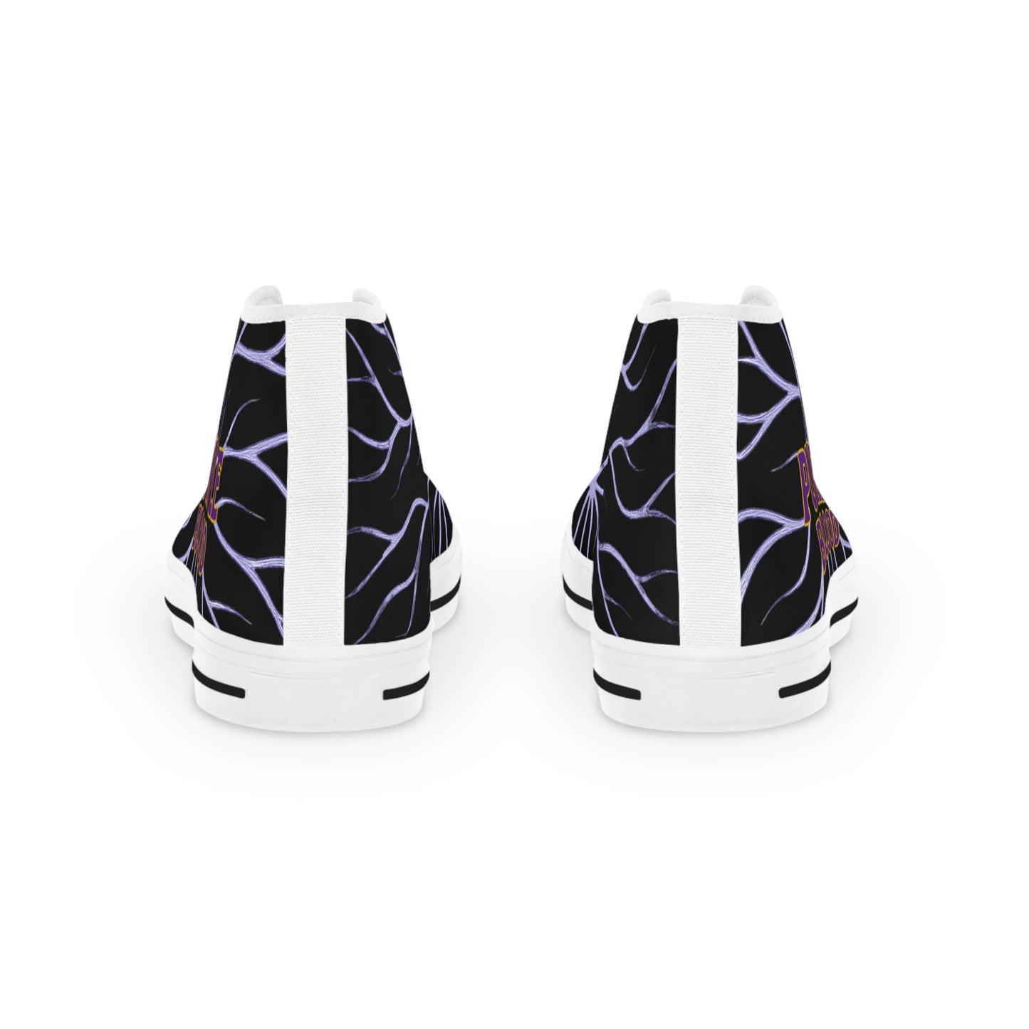 Copy of High Top Sneakers Purple Blood Design