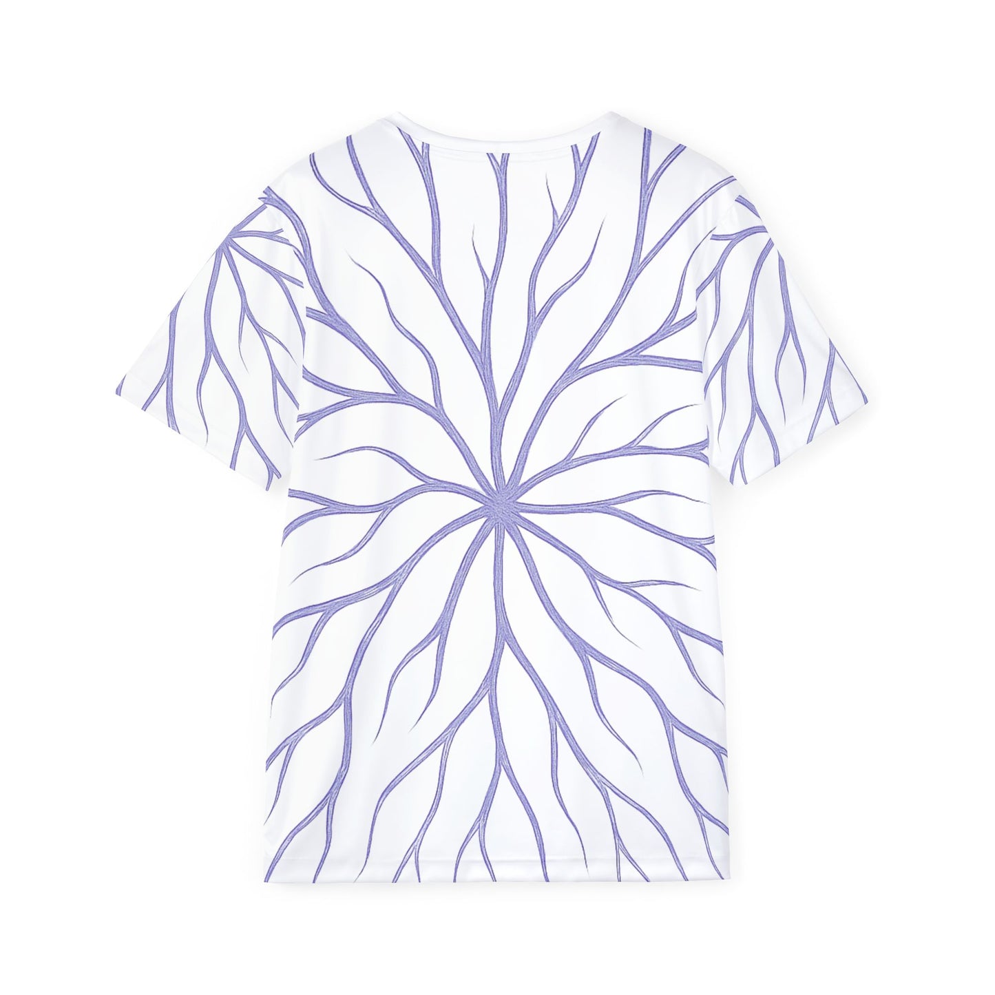 Purple Blood Men's Sports Jersey - Unique Athletic Tee, Cool Workout Shirt, Perfect for Game Days, Sports Events, and Casual Wear