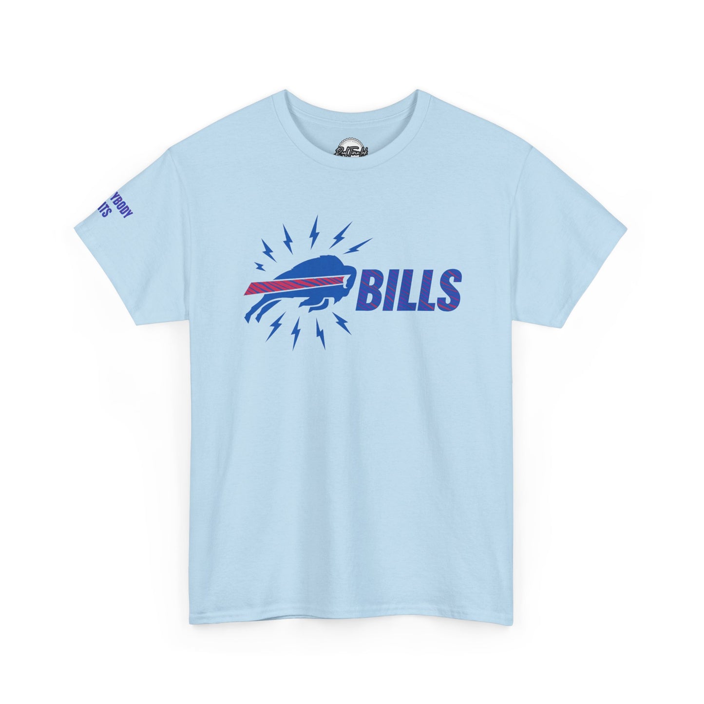 Buffalo Bills Unisex Heavy Cotton Tee, Sports Shirt, Gift for Fans, Game Day Apparel, Team Merchandise