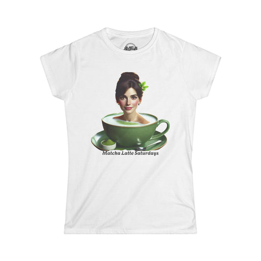 Women's Tee - Matcha Latte Saturdays