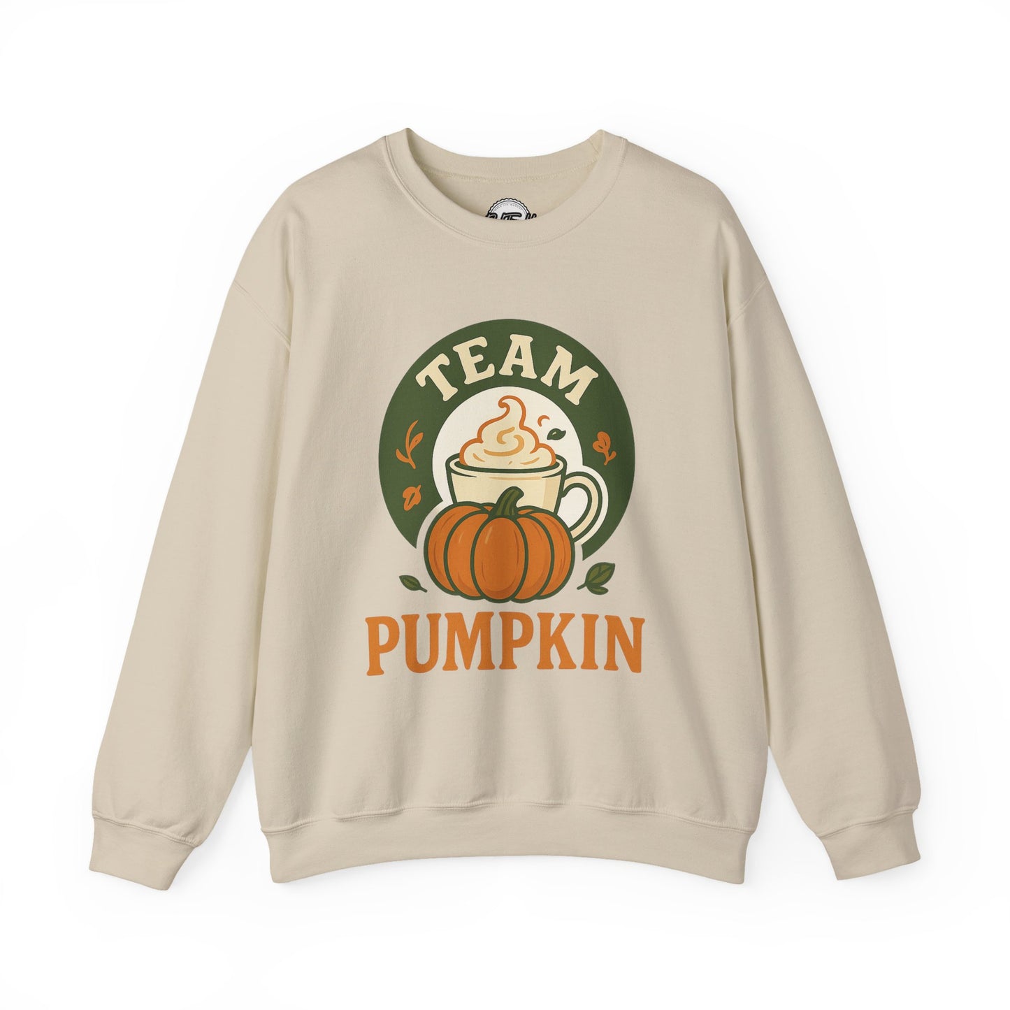 Crewneck Sweatshirt - Team Pumpkin Halloween Fall Design