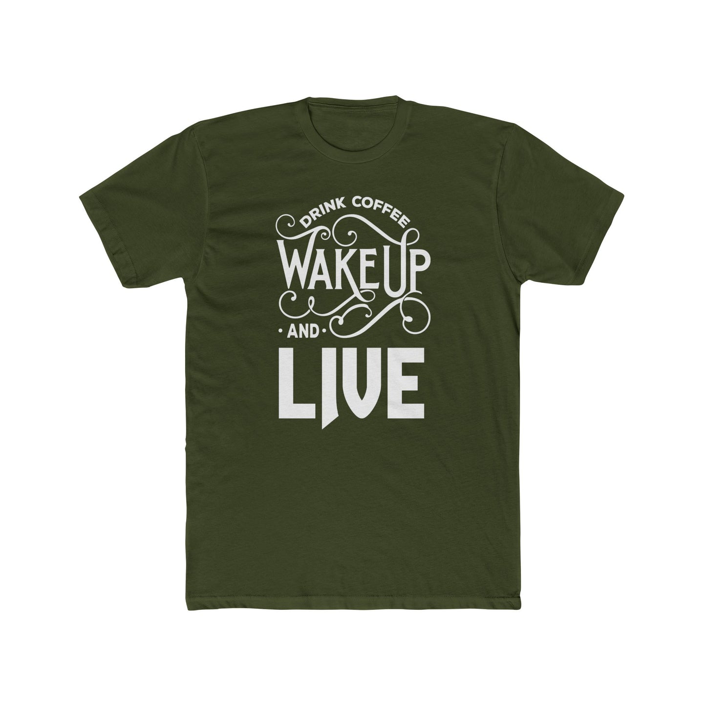 Coffee Lover Tee - Unisex Cotton Crew