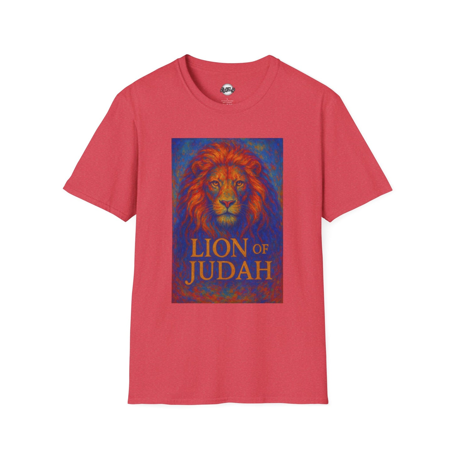 Unisex Softstyle T-Shirt - Lion of Judah Inspirational Tee