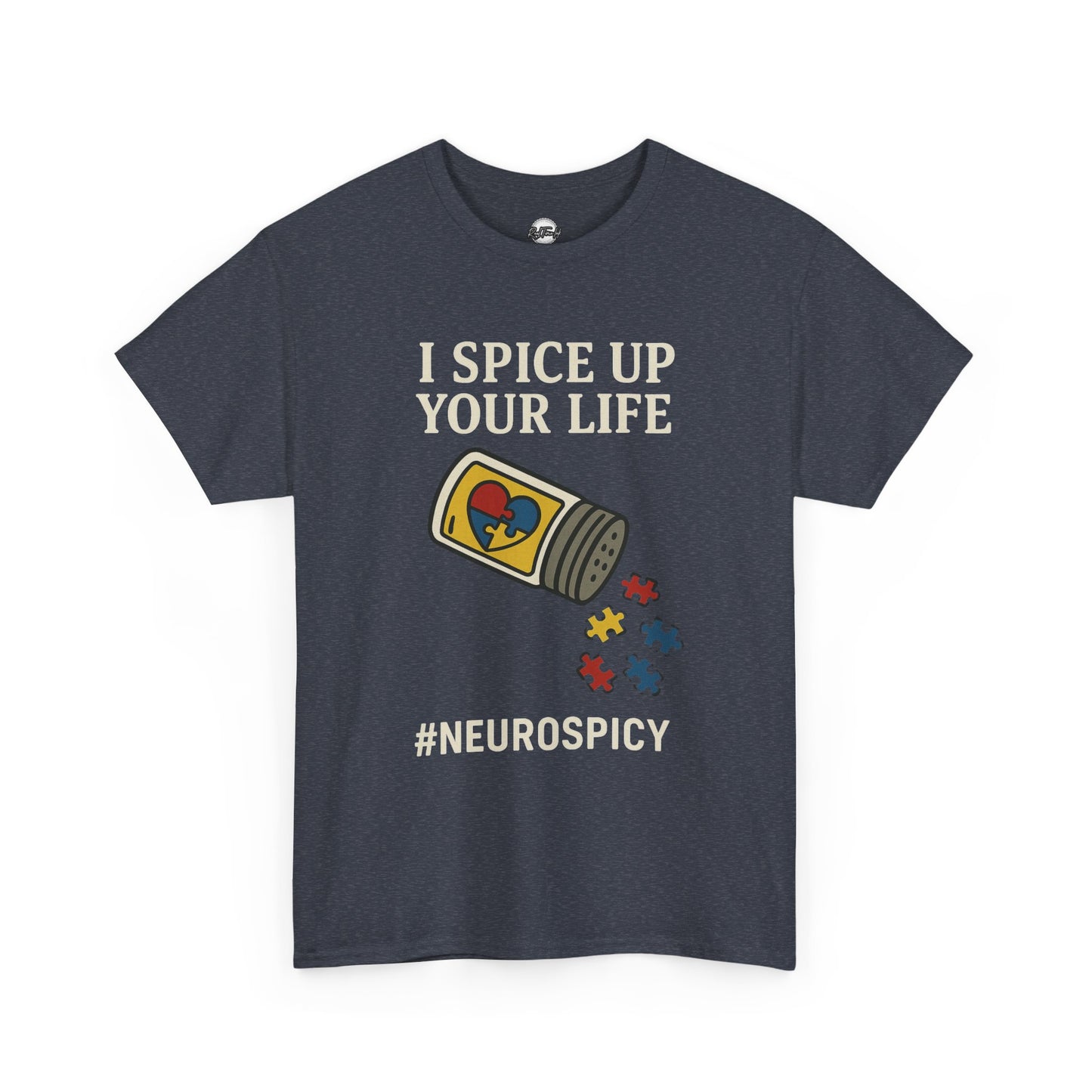 Neurospicy Spice Up Your Life Unisex Heavy Cotton Tee