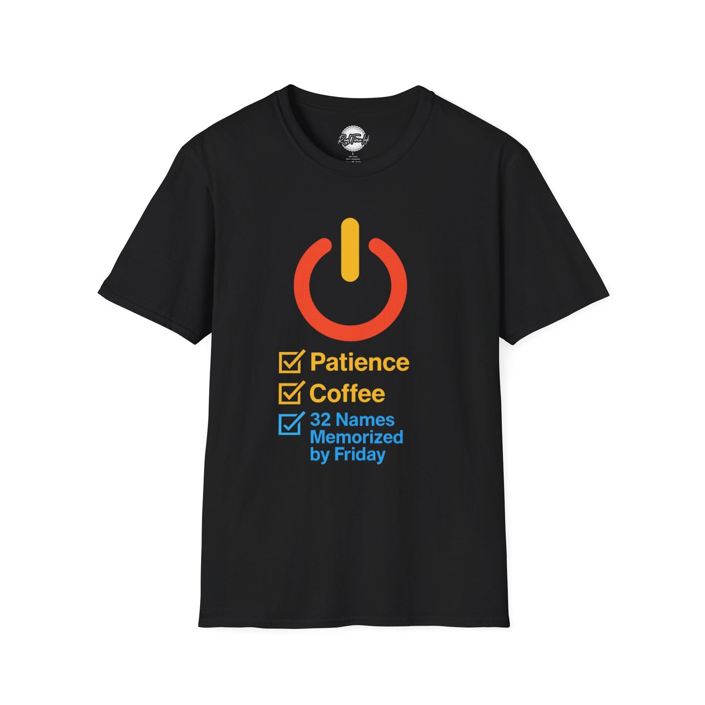 Motivational Unisex T-Shirt, Coffee Lover Gift, Office Humor Tee, Perfect for Casual Fridays, Employee Appreciation Day, Gift for Him/Her