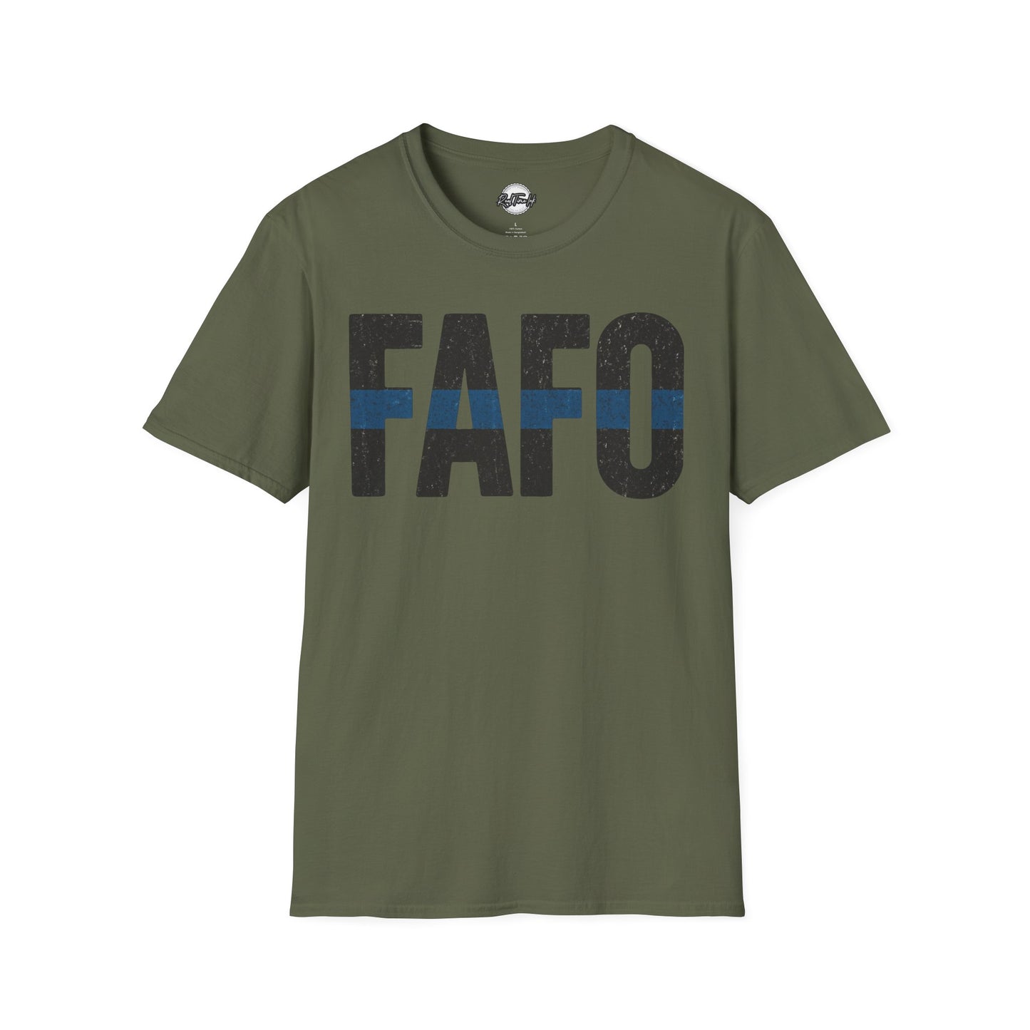 FAFO Unisex Softstyle T-Shirt - Motivational Shirt, Casual Wear, Gift for Friends, Comfortable Tee, Everyday Outfit
