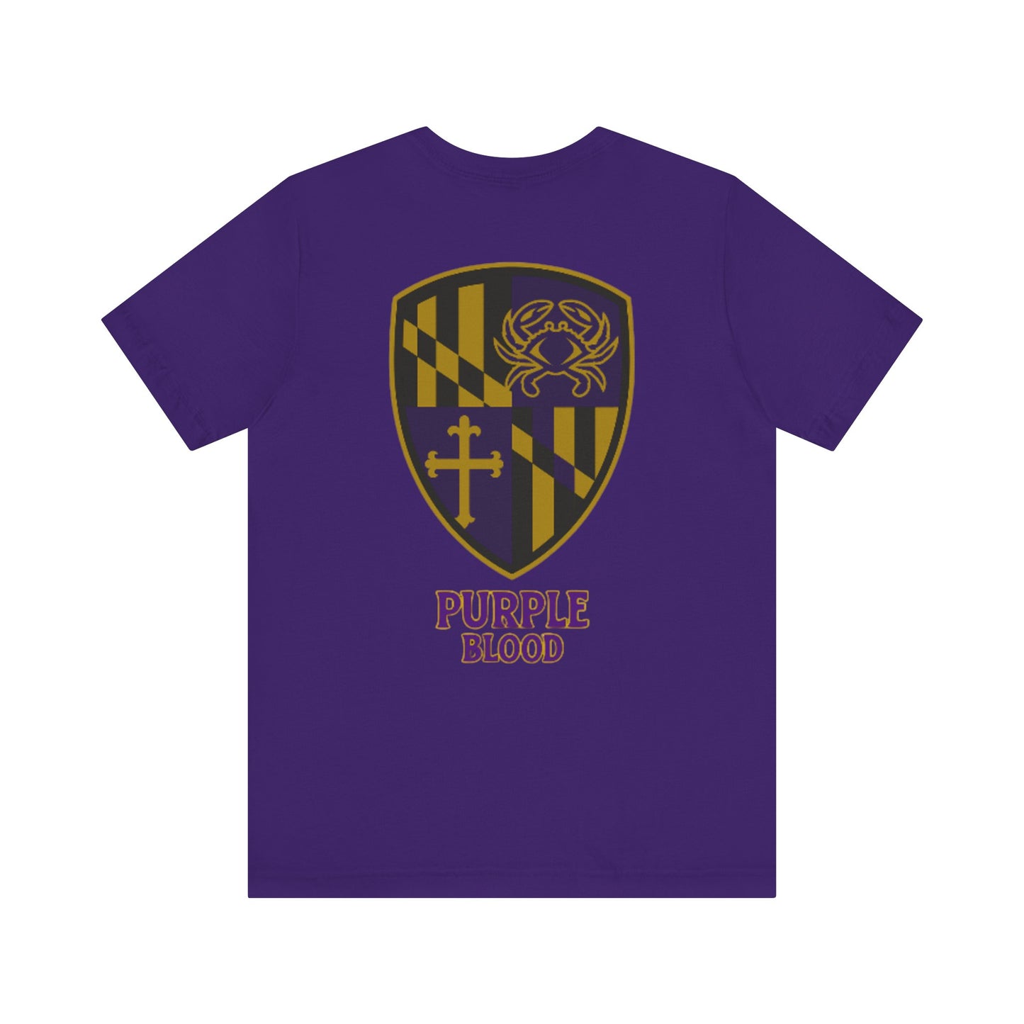 T-Shirt - Baltimore Purple Blood Unisex Jersey Short Sleeve Tee