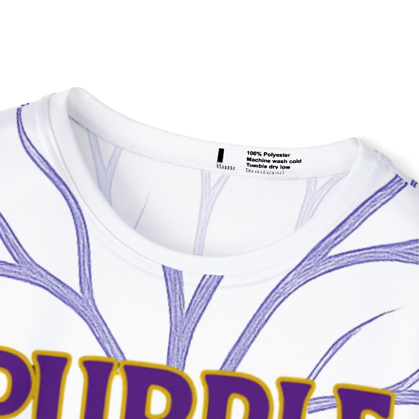 Purple Blood Men's Sports Jersey - Unique Athletic Tee, Cool Workout Shirt, Perfect for Game Days, Sports Events, and Casual Wear