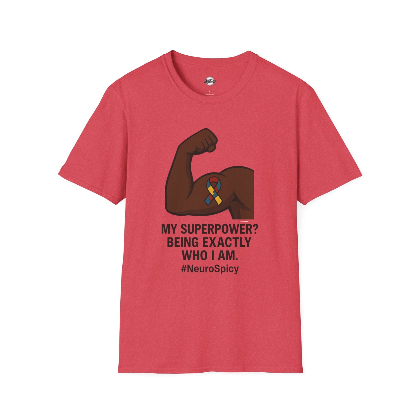 NeuroSpicy Autism Superpower Unisex T-Shirt - Celebrate Uniqueness