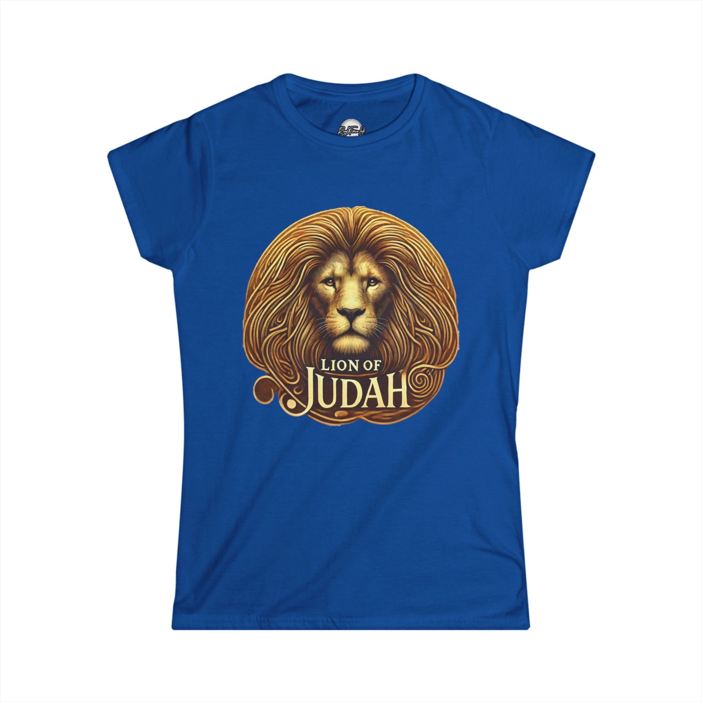Lion of Judah Women's Softstyle Tee - Faith-Inspired Graphic T-Shirt