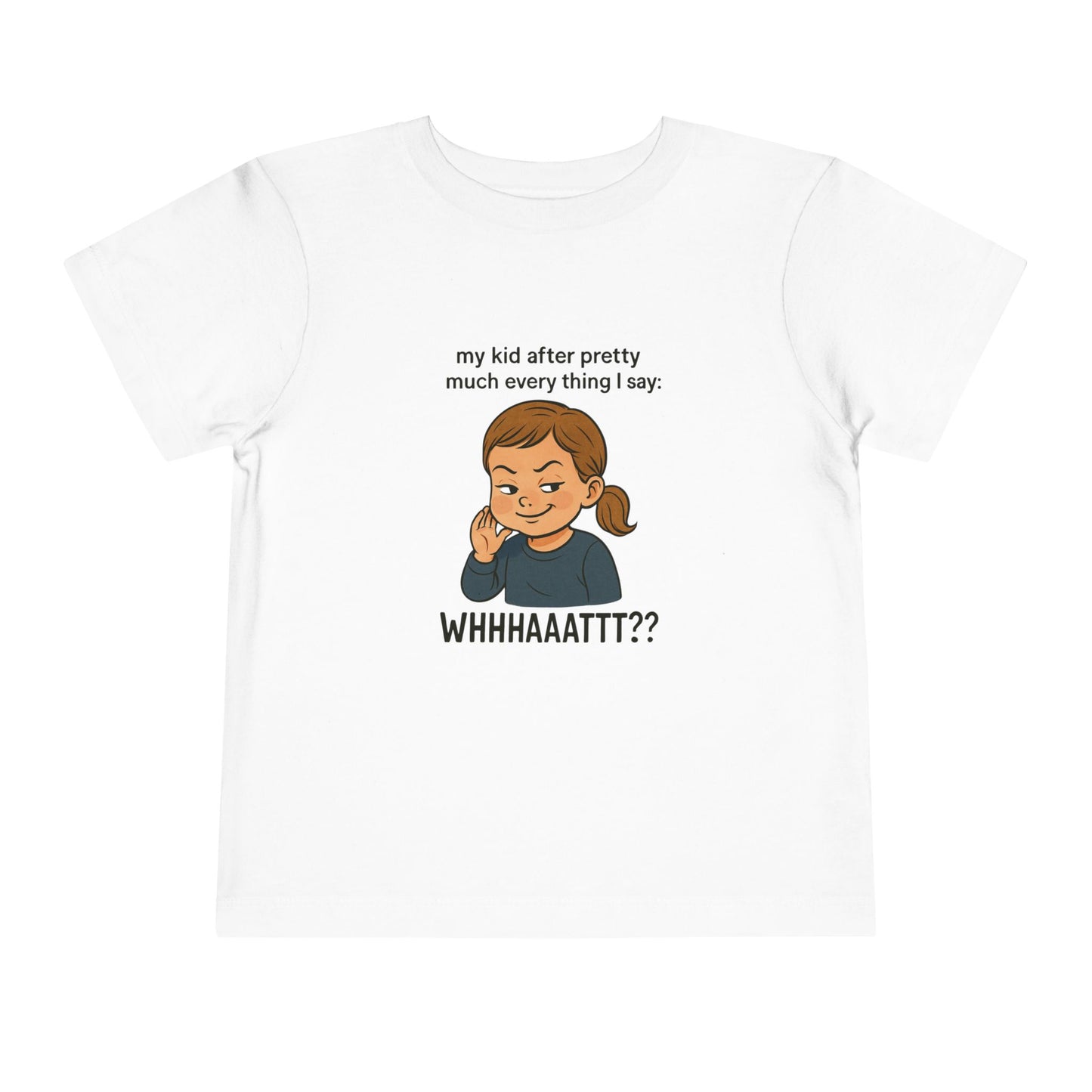 Whimsical Toddler Tee - My Kid After Pretty Much Everything, Funny Kids Shirt, Gift for Parents, Everyday Wear, Kids Humor Clothing