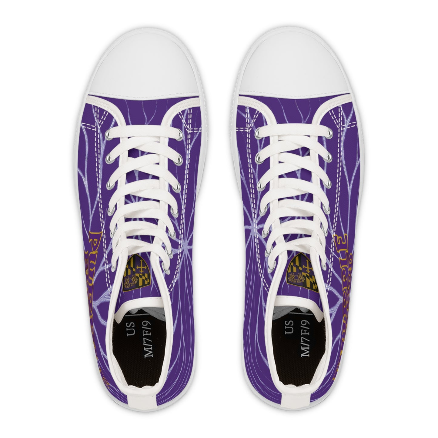Copy of Copy of Sneakers Purple Blood Women's High Top