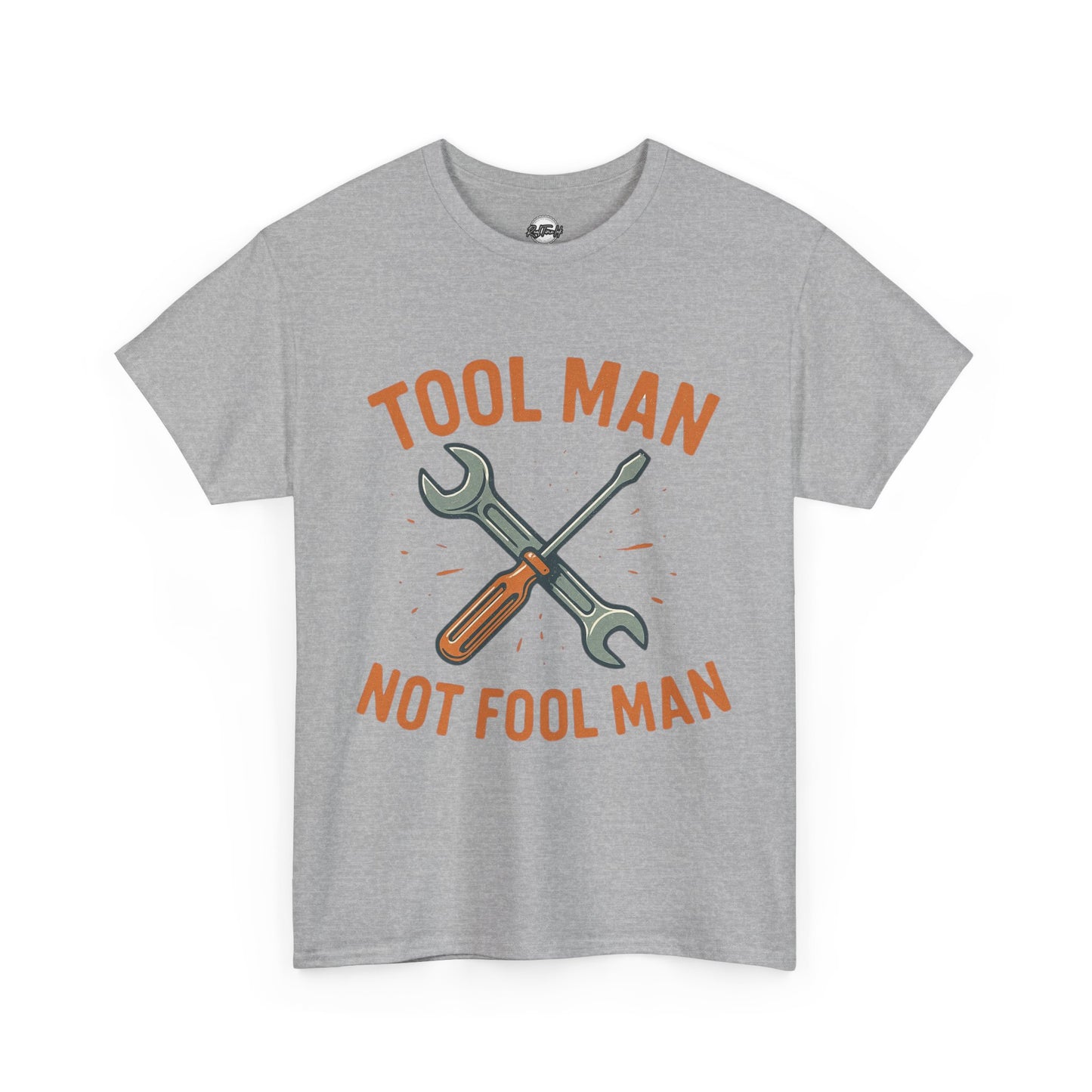 Funny Tool Man Unisex Heavy Cotton Tee