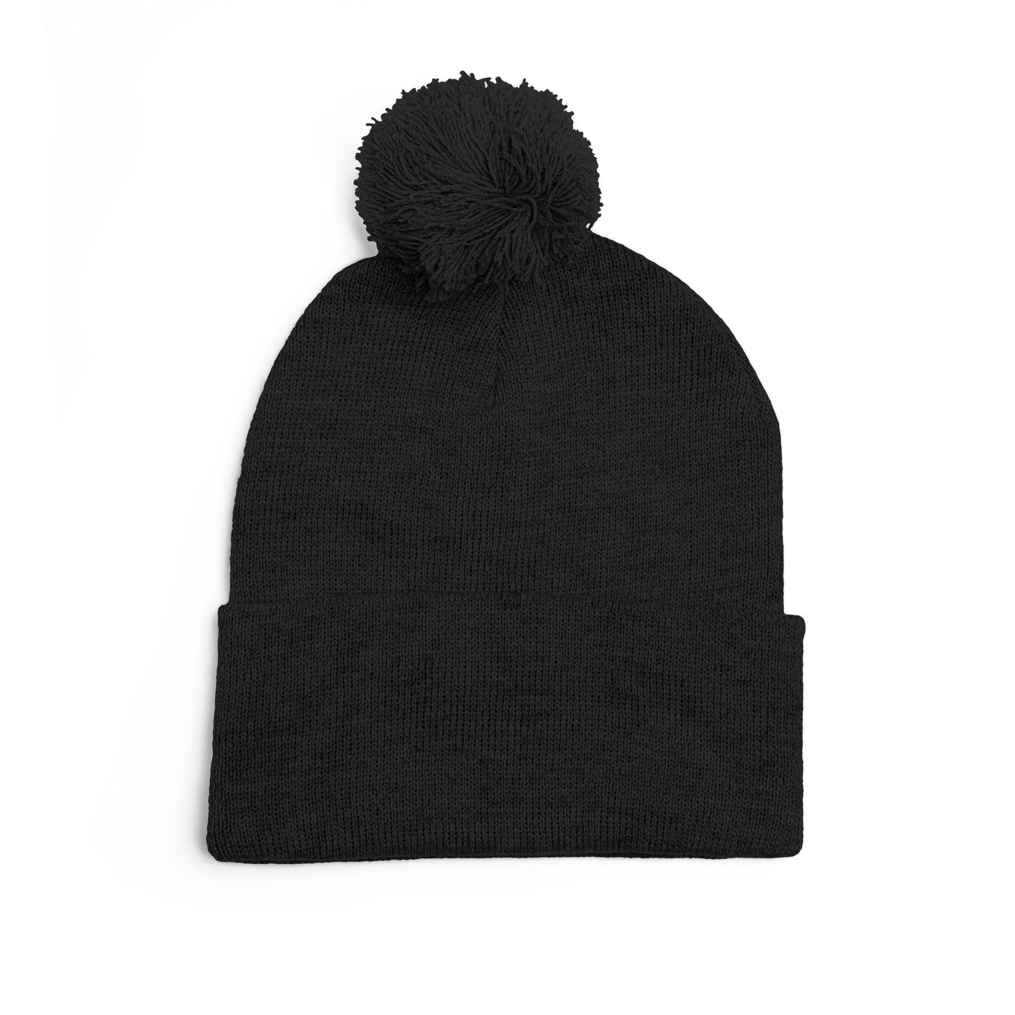 Knit Cap - Purple Blood Embroidery